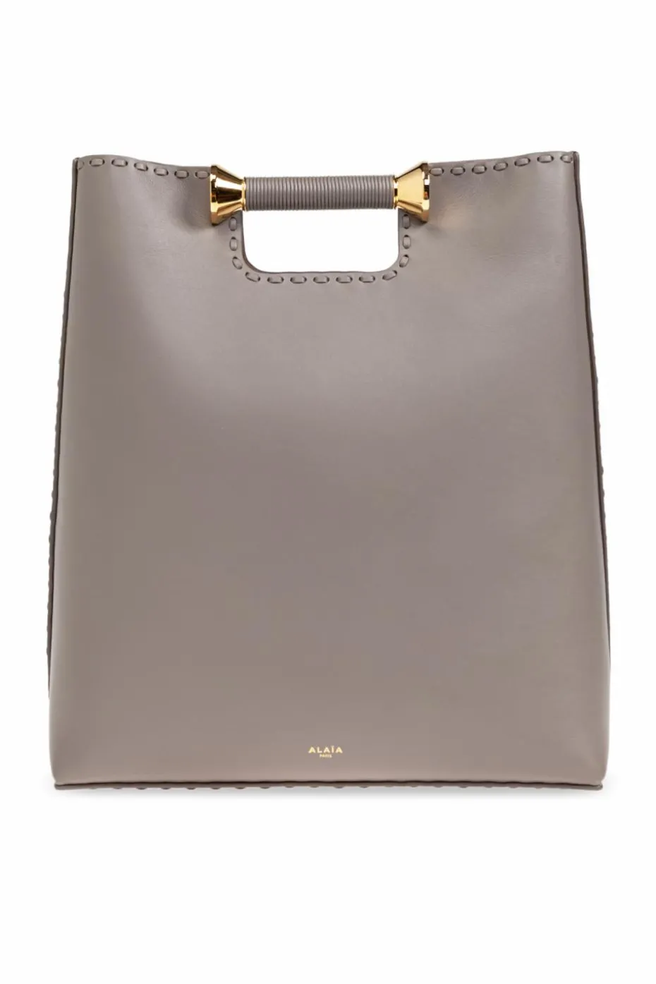 Alaïa SZARY Torba `Bobine` typu `shopper`