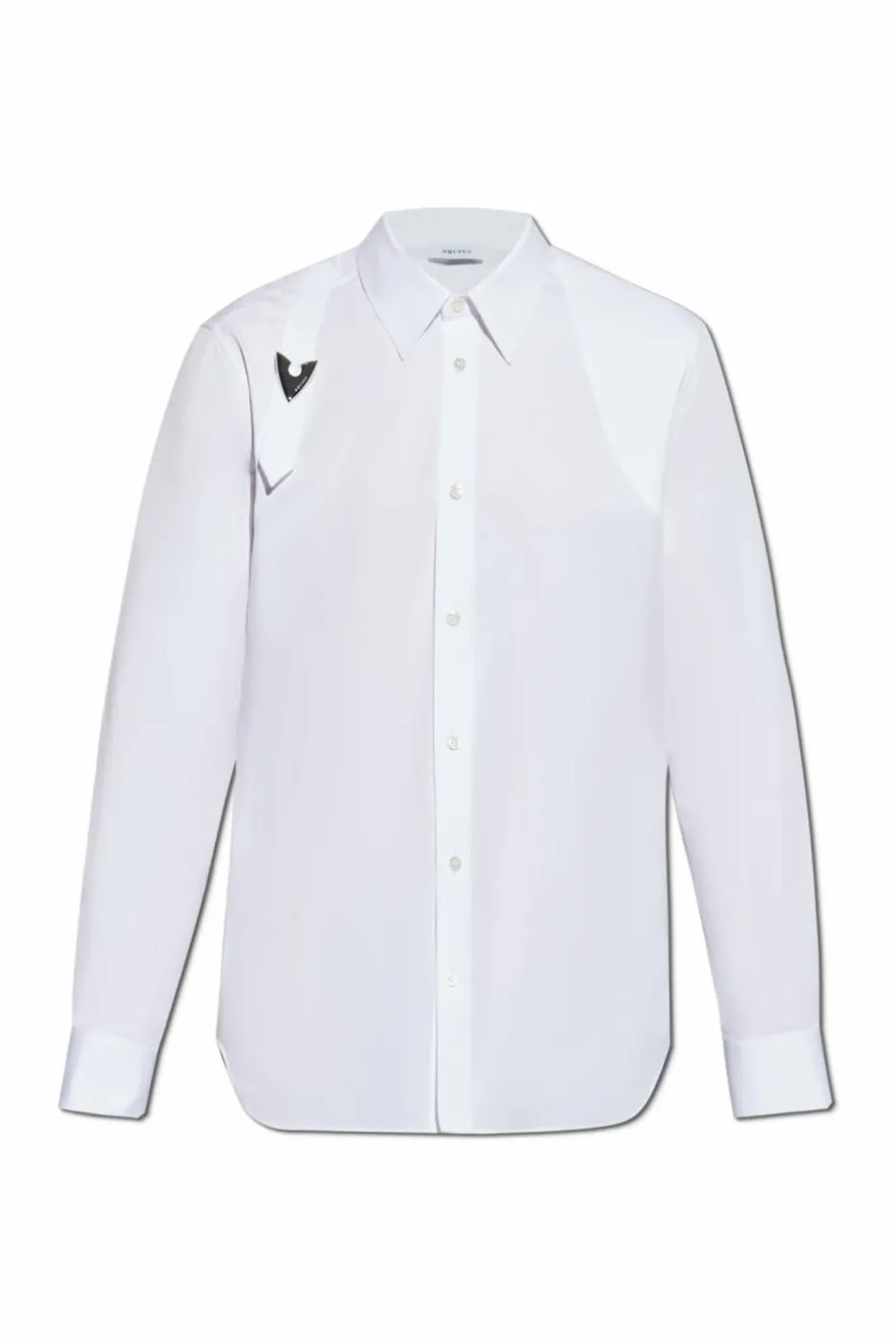 Alexander McQueen BIAŁY Bawełniana koszula