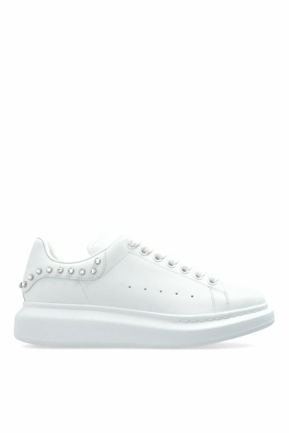 Alexander McQueen BIAŁY Buty sportowe z ćwiekami