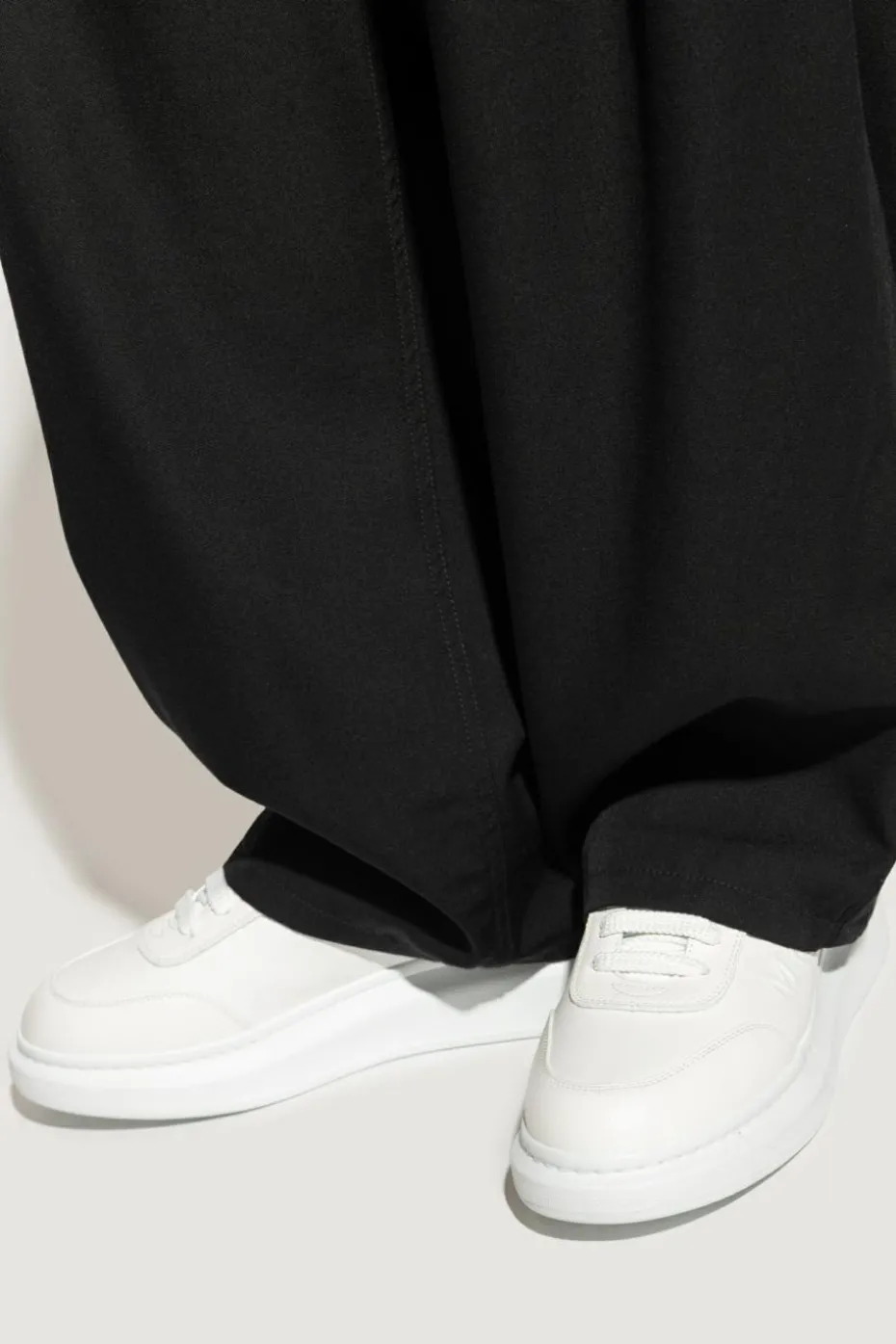 Alexander McQueen BIAŁY Buty sportowe z logo