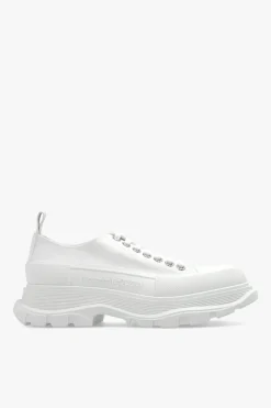 Alexander McQueen BIAŁY Buty sportowe na platformie