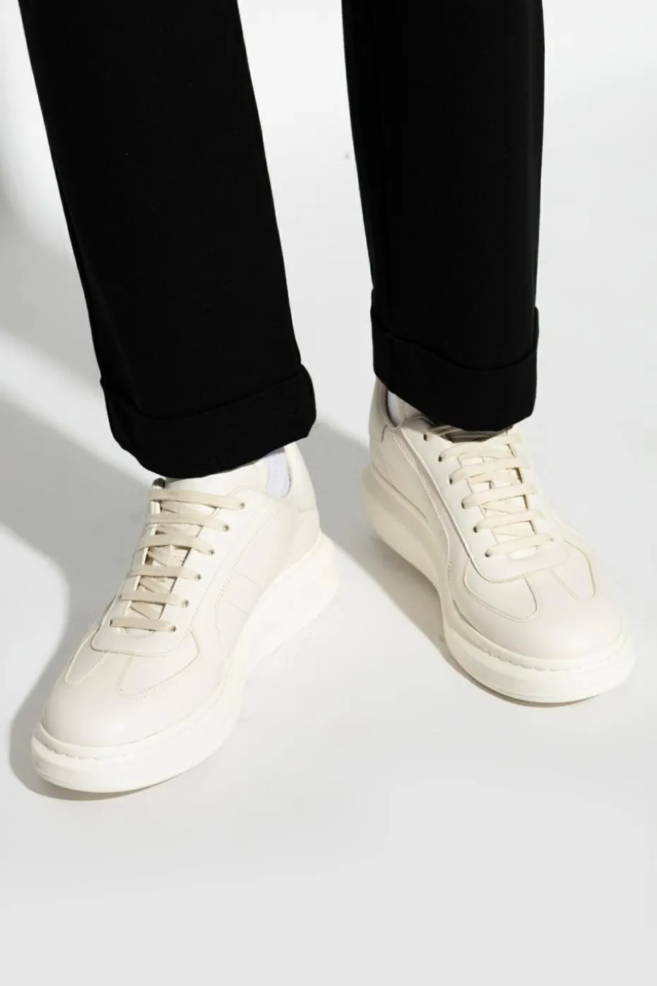 Alexander McQueen BIAŁY Buty sportowe `Oversized`