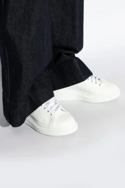 Alexander McQueen BIAŁY Buty sportowe z logo