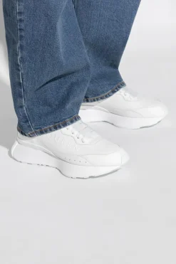 Alexander McQueen BIAŁY Buty sportowe z logo