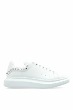 Alexander McQueen BIAŁY Buty sportowe z ćwiekami