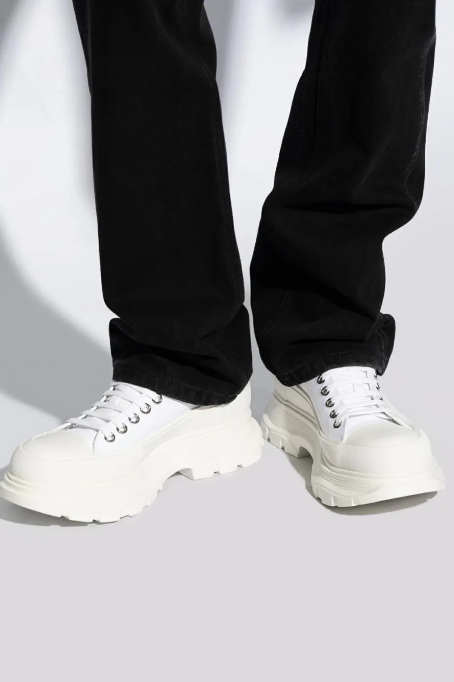 Alexander McQueen BIAŁY Buty sportowe