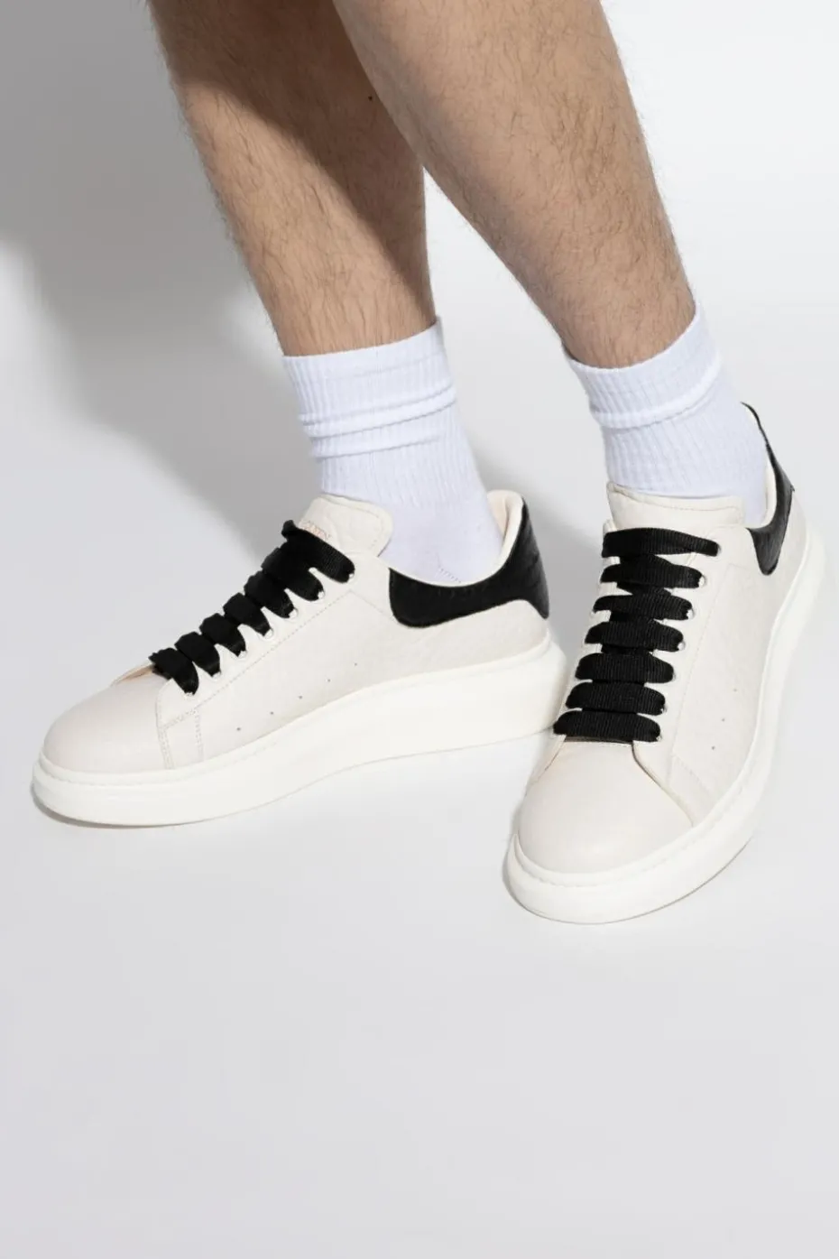 Alexander McQueen BIAŁY Buty sportowe `Sneaker`