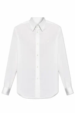 Alexander McQueen BIAŁY Koszula z logo