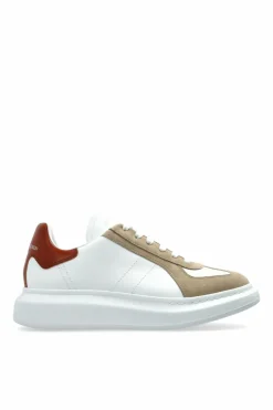Alexander McQueen BIAŁY Skórzane buty