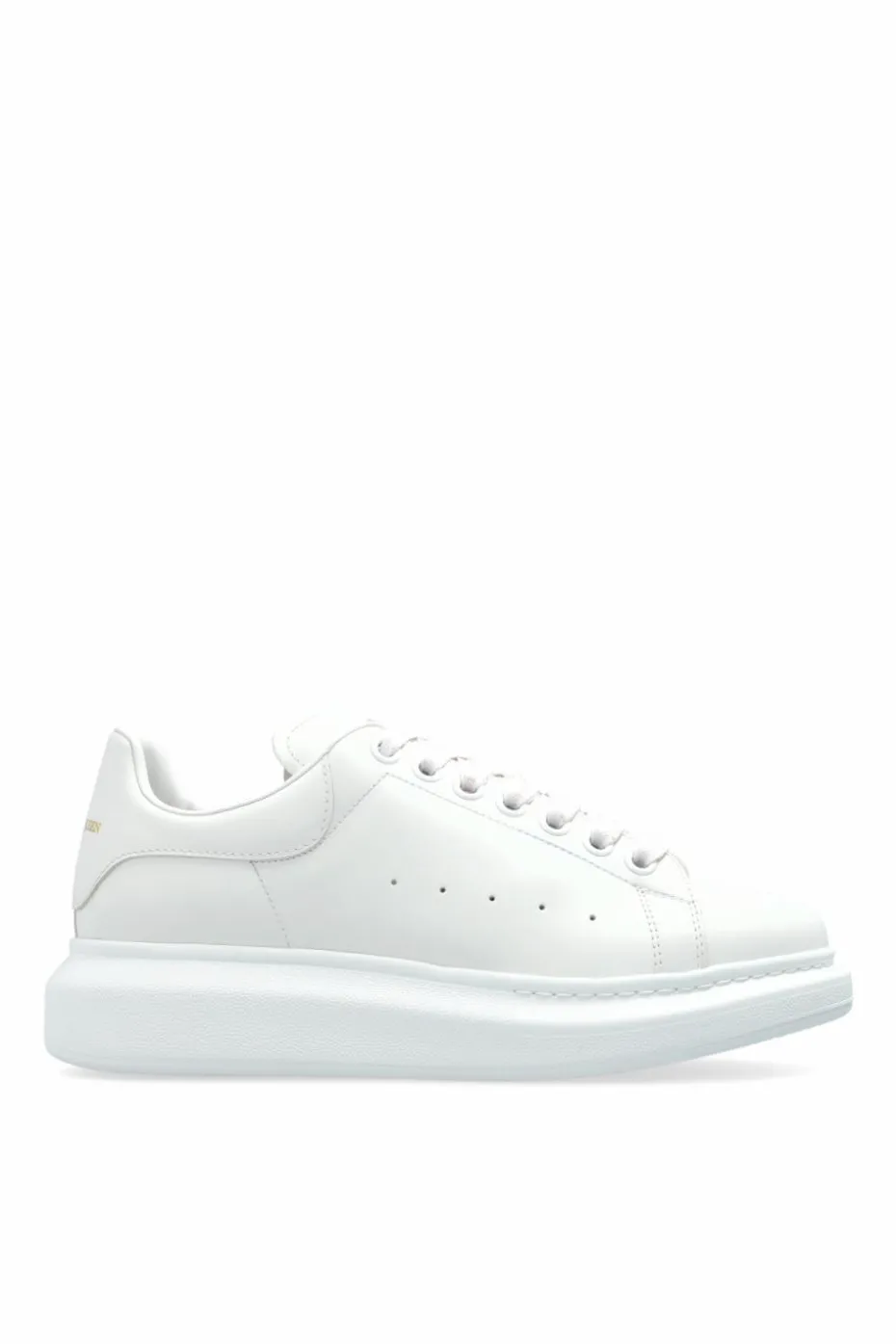 Alexander McQueen BIAŁY Skórzane buty sportowe