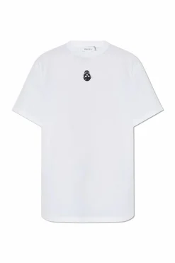 Alexander McQueen BIAŁY T-shirt z logo