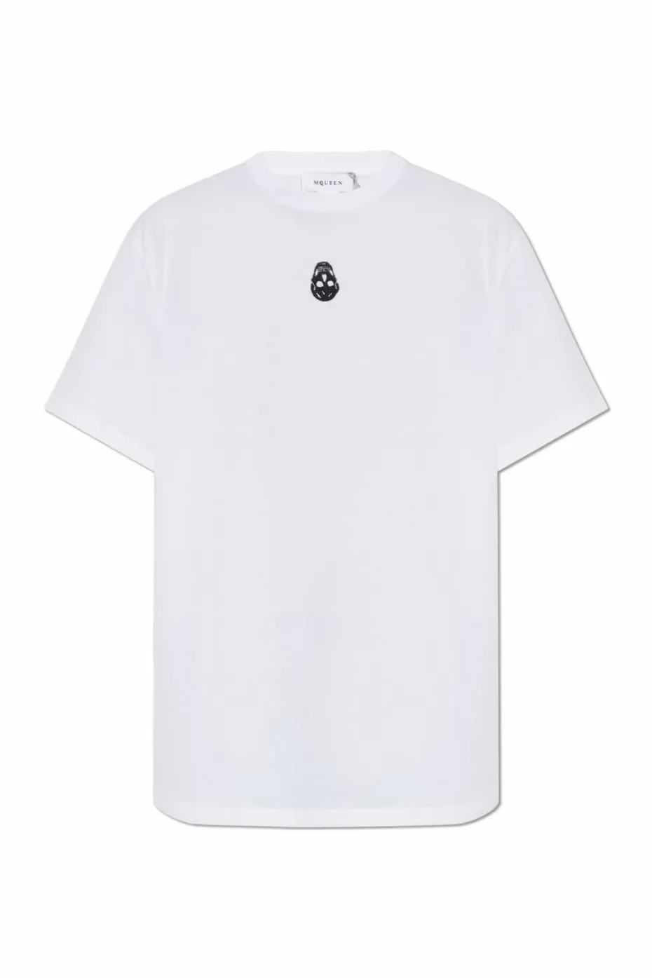 Alexander McQueen BIAŁY T-shirt z logo
