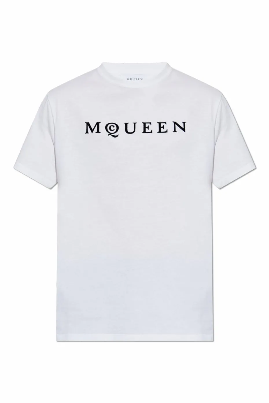 Alexander McQueen BIAŁY T-shirt z logo