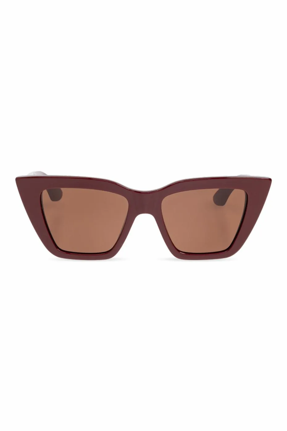 Alexander McQueen BORDO Okulary przeciwsłoneczne