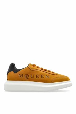 Alexander McQueen BRĄZOWY Buty sportowe z logo