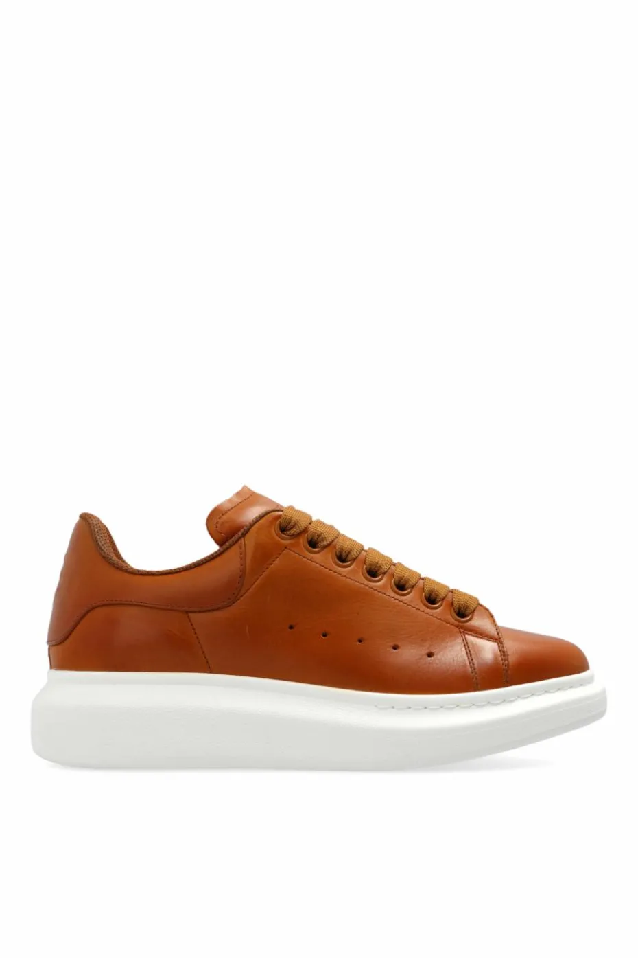Alexander McQueen BRĄZOWY Buty sportowe `Oversized Retro`