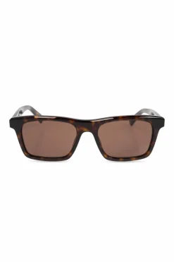 Alexander McQueen BRĄZOWY Okulary przeciwsłoneczne