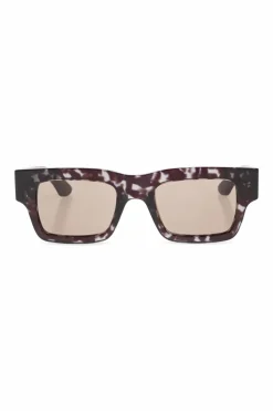 Alexander McQueen BRĄZOWY Okulary przeciwsłoneczne