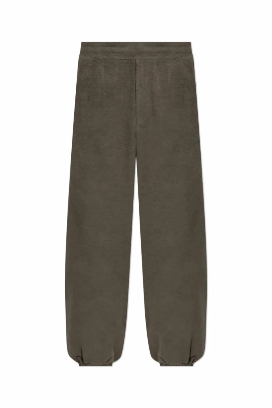 Alexander McQueen BRĄZOWY Spodnie z logo