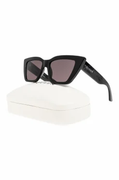 Alexander McQueen CZARNY Okulary przeciwsłoneczne