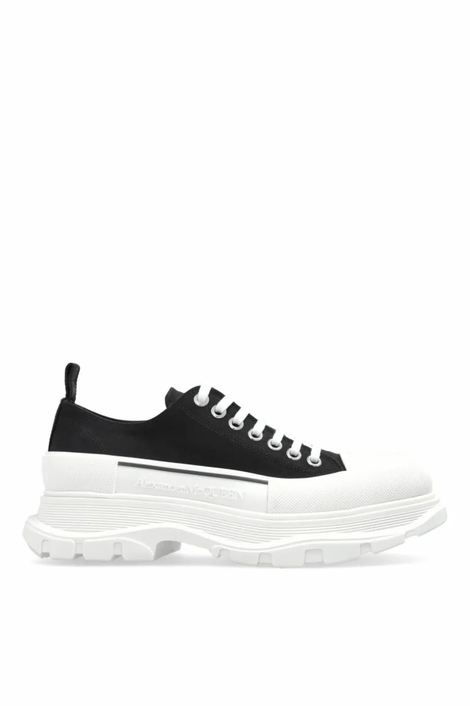 Alexander McQueen CZARNY Buty sportowe na platformie