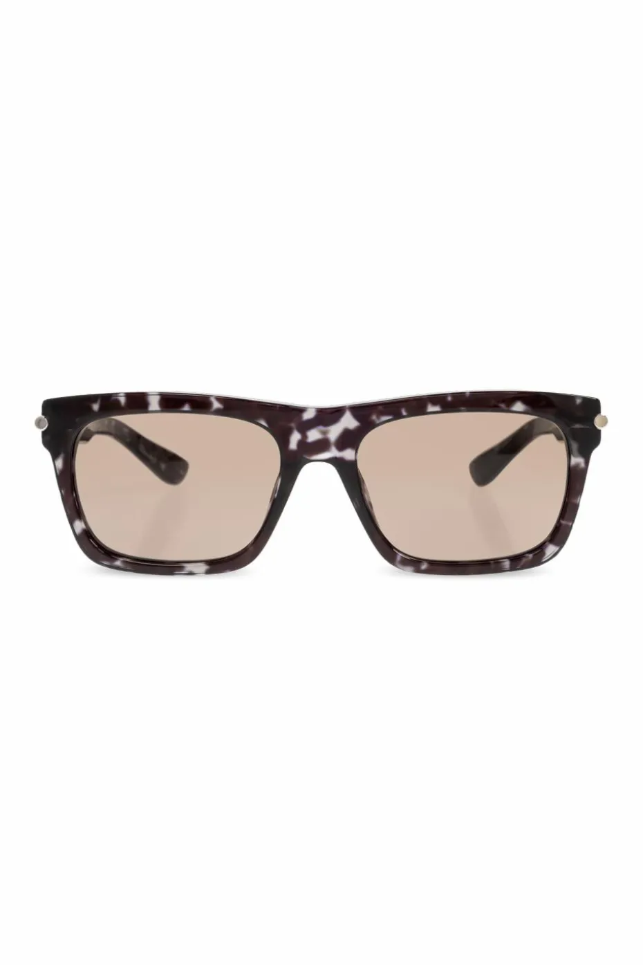 Alexander McQueen CZARNY Okulary przeciwsłoneczne