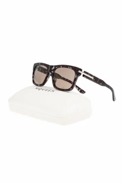 Alexander McQueen CZARNY Okulary przeciwsłoneczne