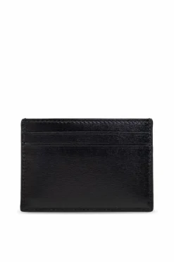 Alexander McQueen CZARNY Skórzane etui na karty