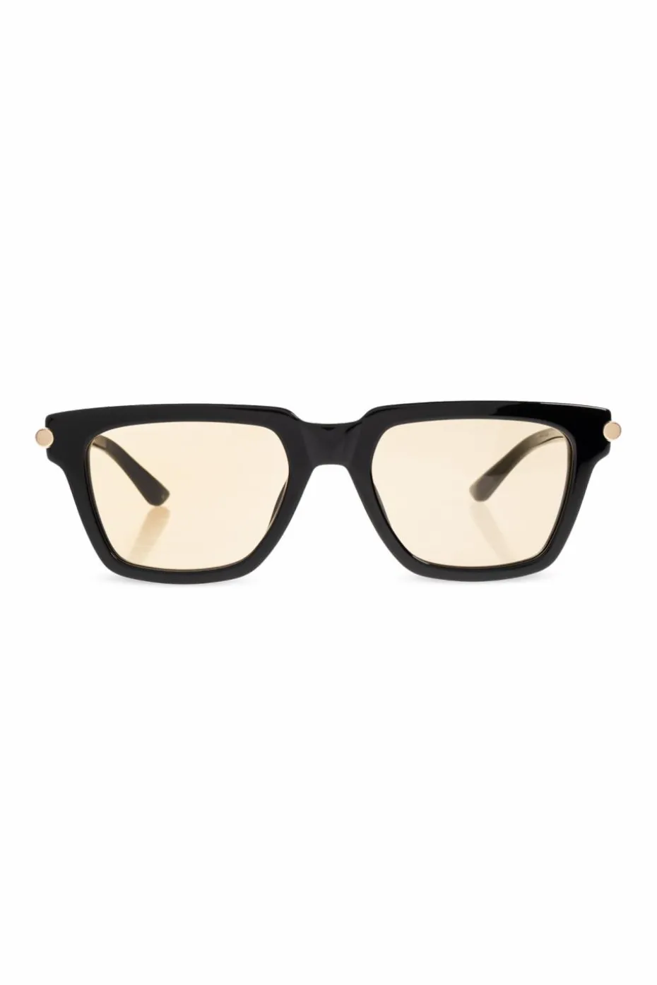 Alexander McQueen CZARNY Okulary przeciwsłoneczne
