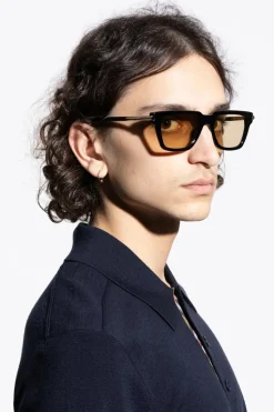 Alexander McQueen CZARNY Okulary przeciwsłoneczne