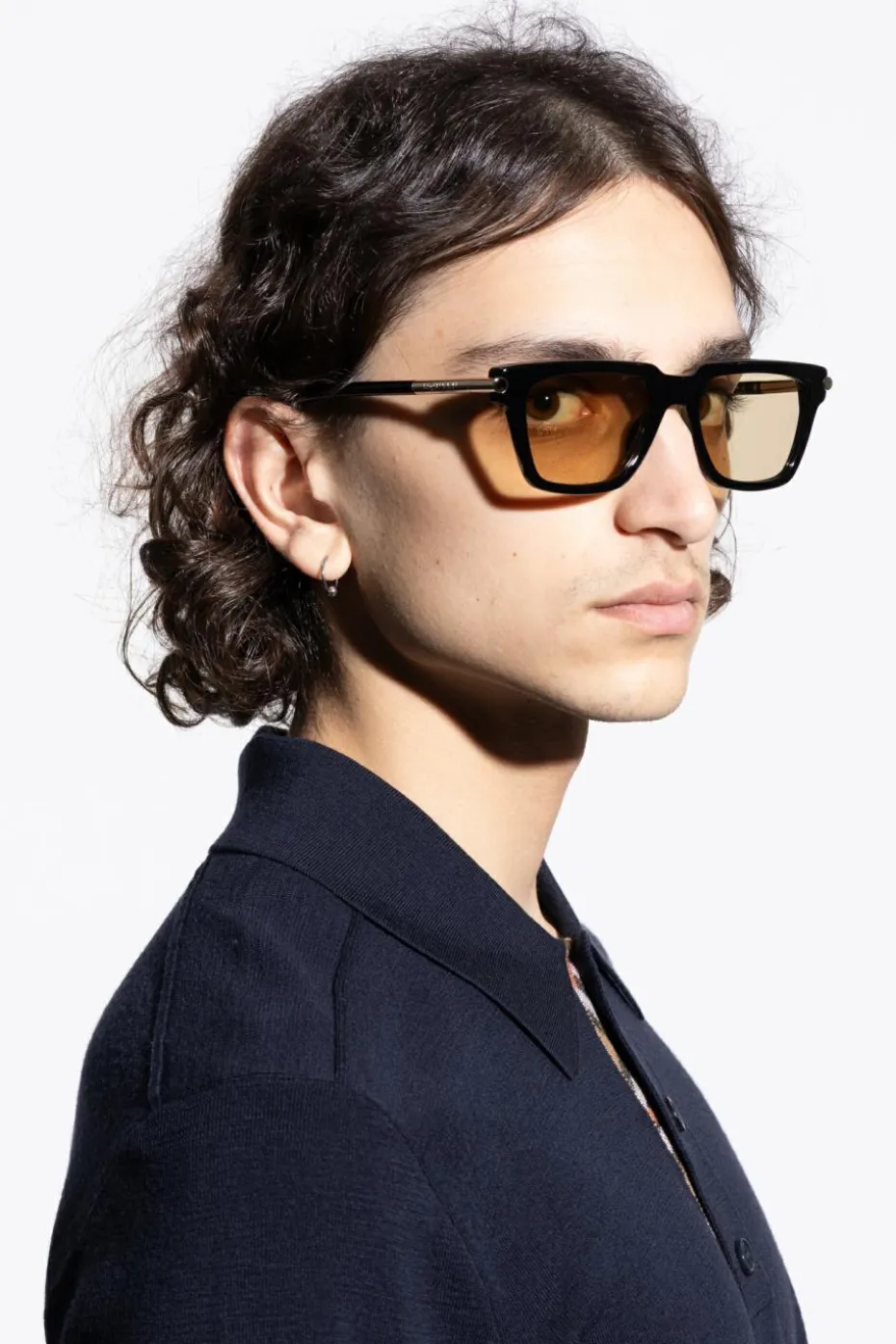 Alexander McQueen CZARNY Okulary przeciwsłoneczne