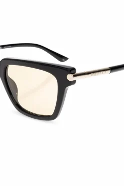 Alexander McQueen CZARNY Okulary przeciwsłoneczne