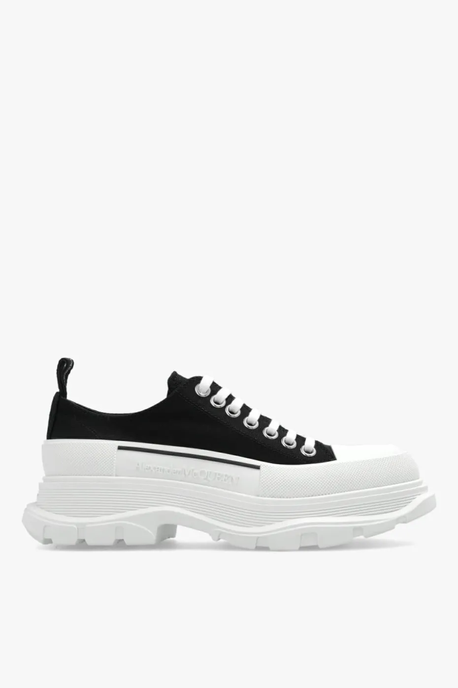 Alexander McQueen CZARNY Buty sportowe na platformie