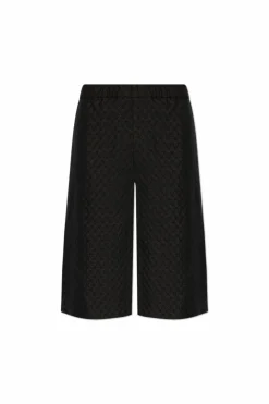 Alexander McQueen CZARNY Szorty ze wzorem