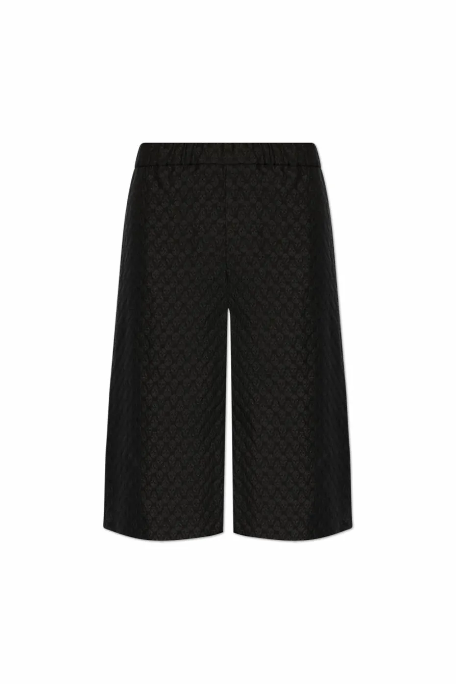 Alexander McQueen CZARNY Szorty ze wzorem