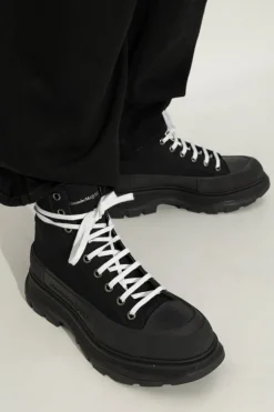 Alexander McQueen CZARNY Buty na platformie