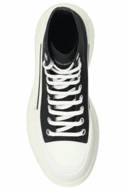 Alexander McQueen CZARNY Buty sportowe z logo