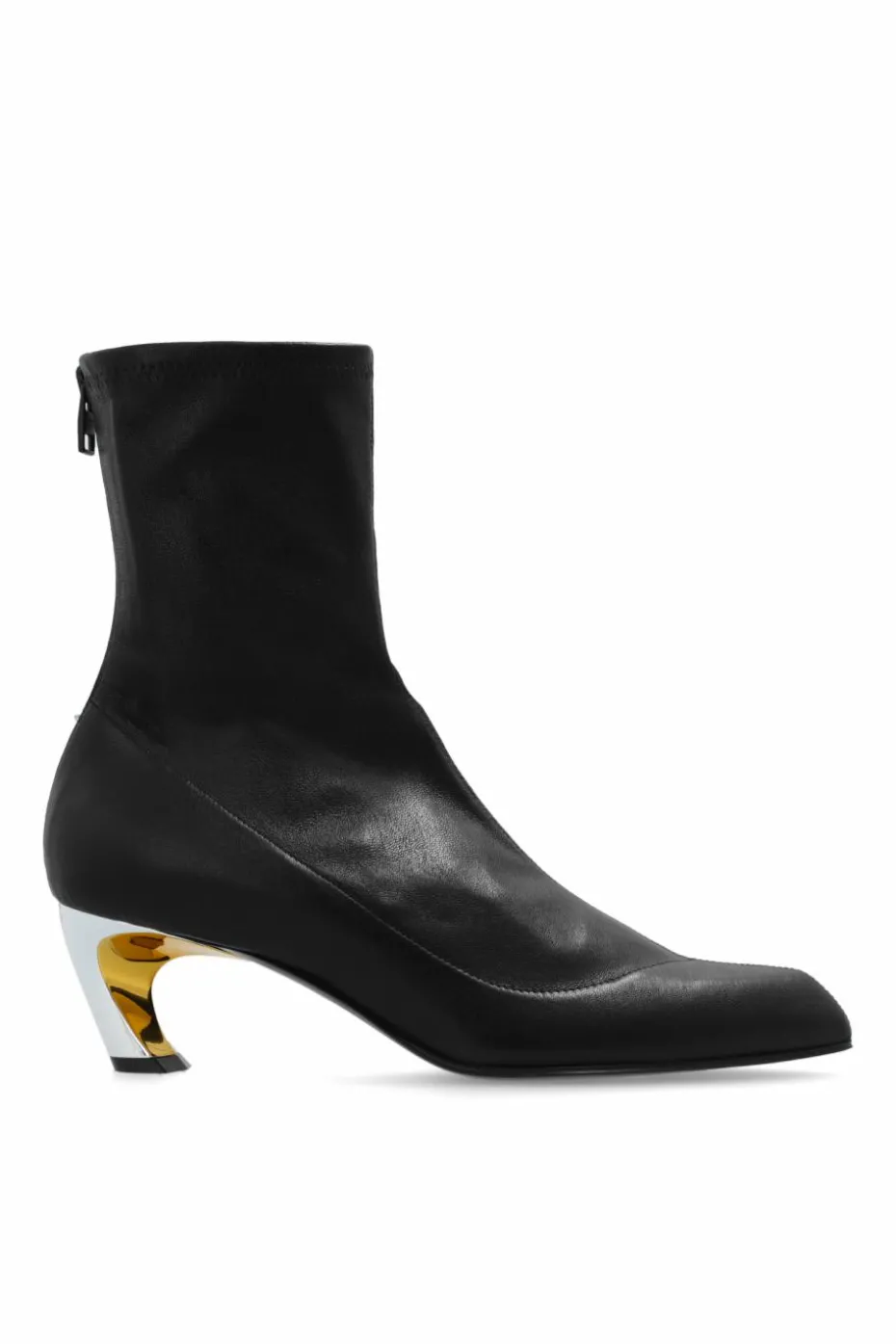 Alexander McQueen CZARNY Botki na obcasie