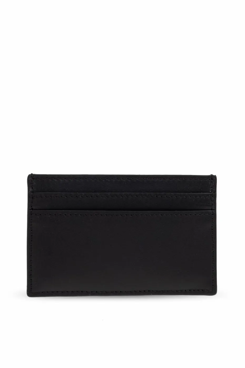 Alexander McQueen CZARNY Skórzane etui na karty