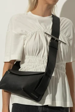 Alexander McQueen CZARNY Torba na pas