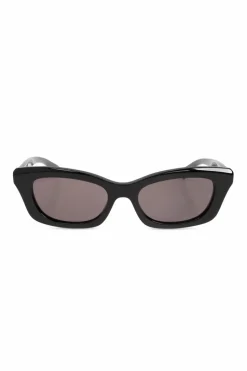 Alexander McQueen CZARNY Okulary przeciwsłoneczne
