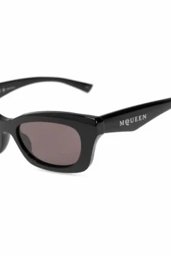 Alexander McQueen CZARNY Okulary przeciwsłoneczne