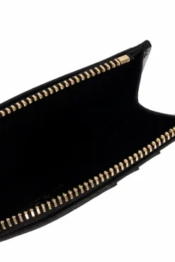 Alexander McQueen CZARNY Skórzane etui na karty