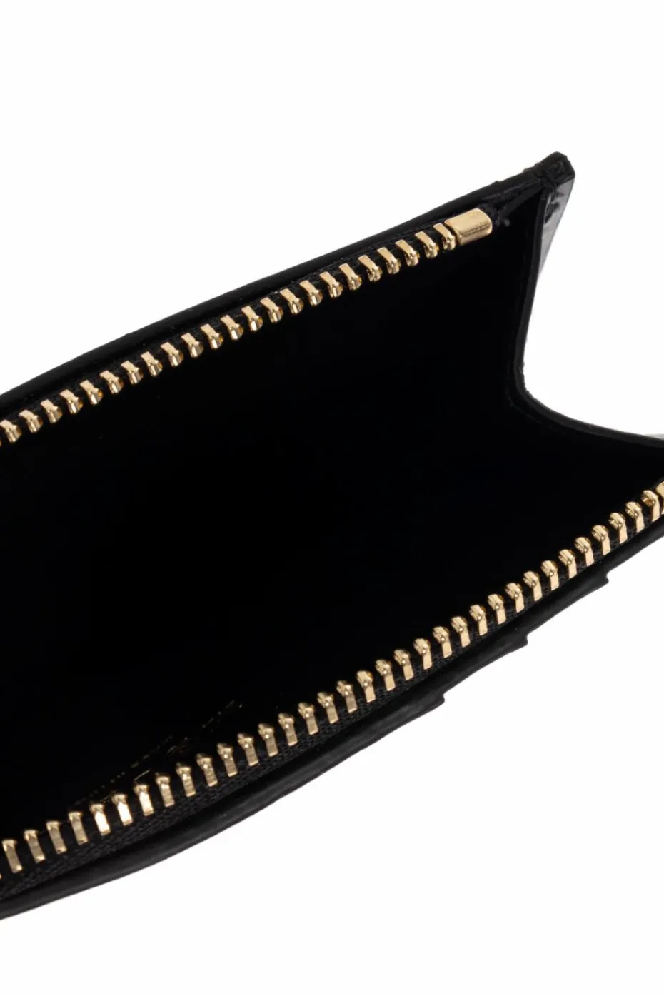 Alexander McQueen CZARNY Skórzane etui na karty