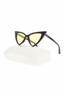 Alexander McQueen CZARNY Okulary przeciwsłoneczne
