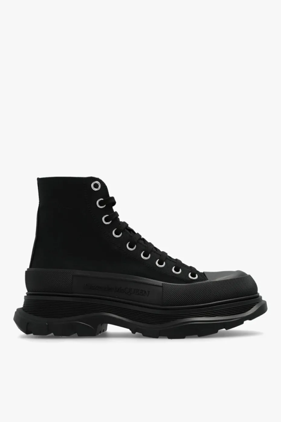 Alexander McQueen CZARNY Buty sportowe na platformie