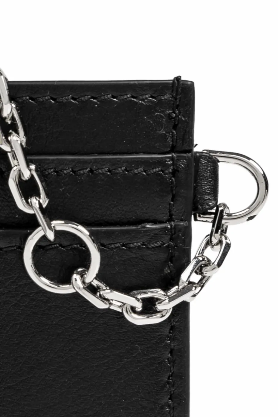 Alexander McQueen CZARNY Etui na karty