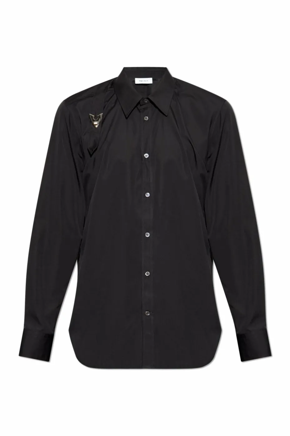 Alexander McQueen CZARNY Bawełniana koszula