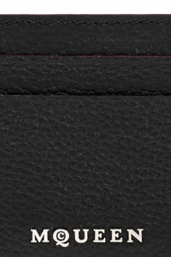 Alexander McQueen CZARNY Etui na karty