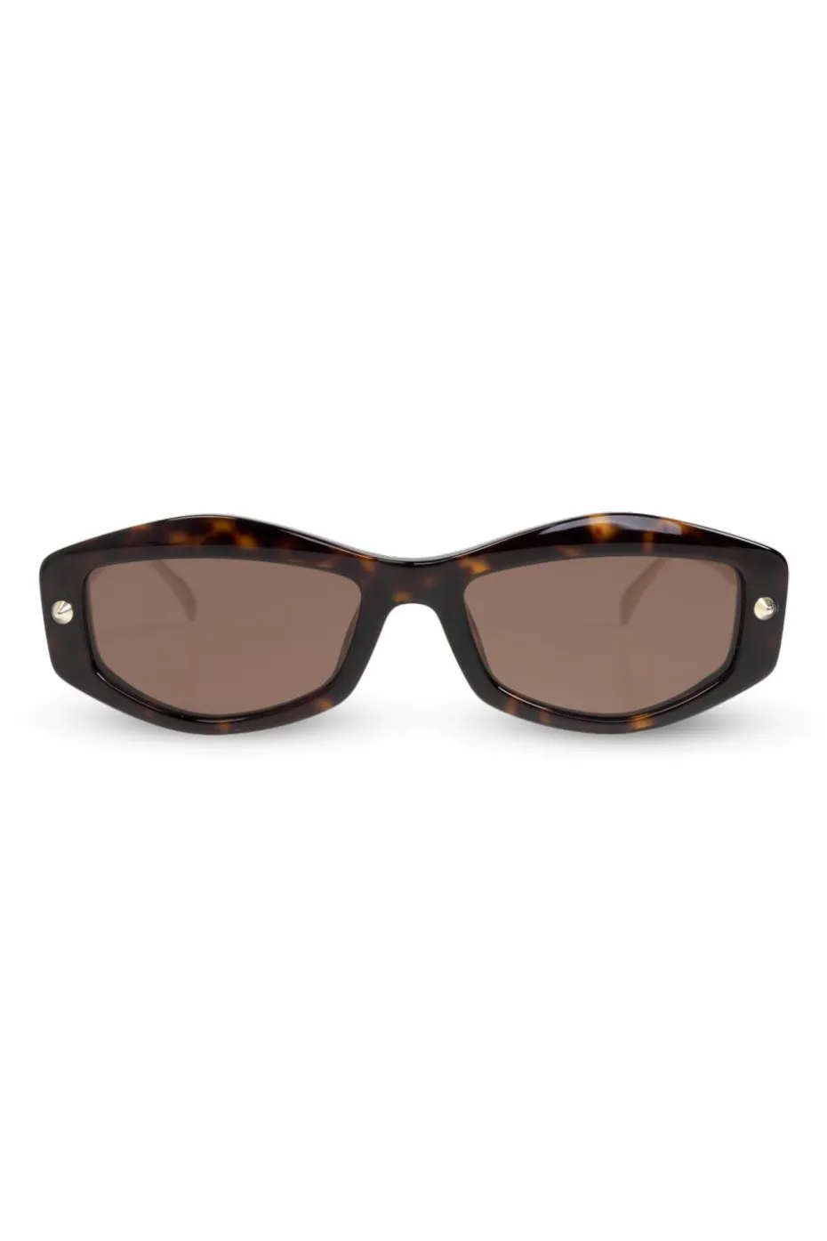 Alexander McQueen CZARNY Okulary przeciwsłoneczne